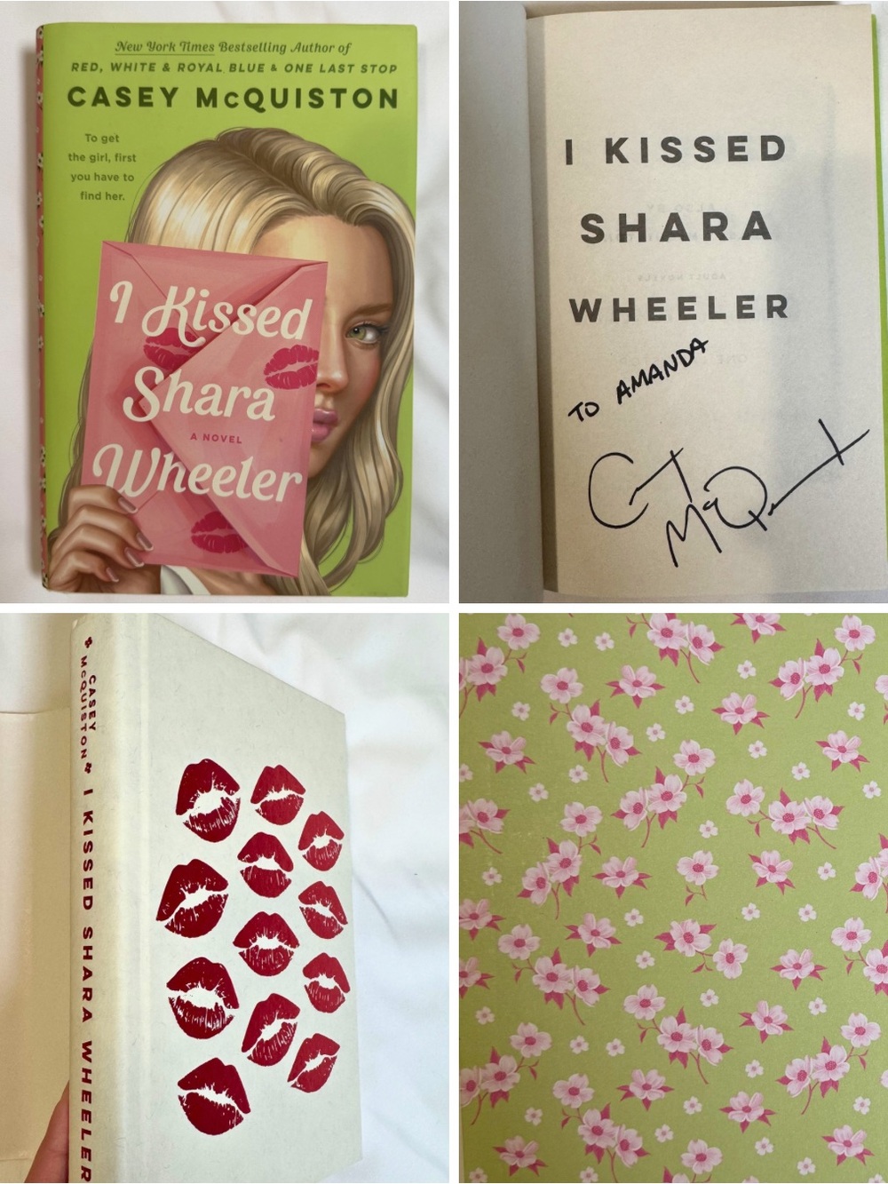 I Kissed Shara Wheeler by Casey McQuiston SIGNED 1st Edition (personalized copy)